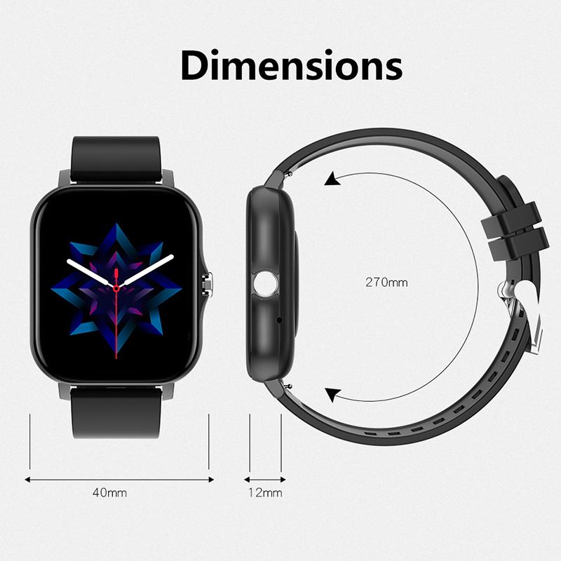 Original Smart Watch Clock Fitness Heart Monitor Sport Smartwatch Bluetooth Calls Watches For Men Women Pk Huawei Amazfit
