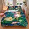 3pcs Green Lantern Ring Cover Set,Soft Comfortable Duvet Cover,Guest Room (1*Duvet Cover + 2*Pillowcases, Without Core) Yy251024079