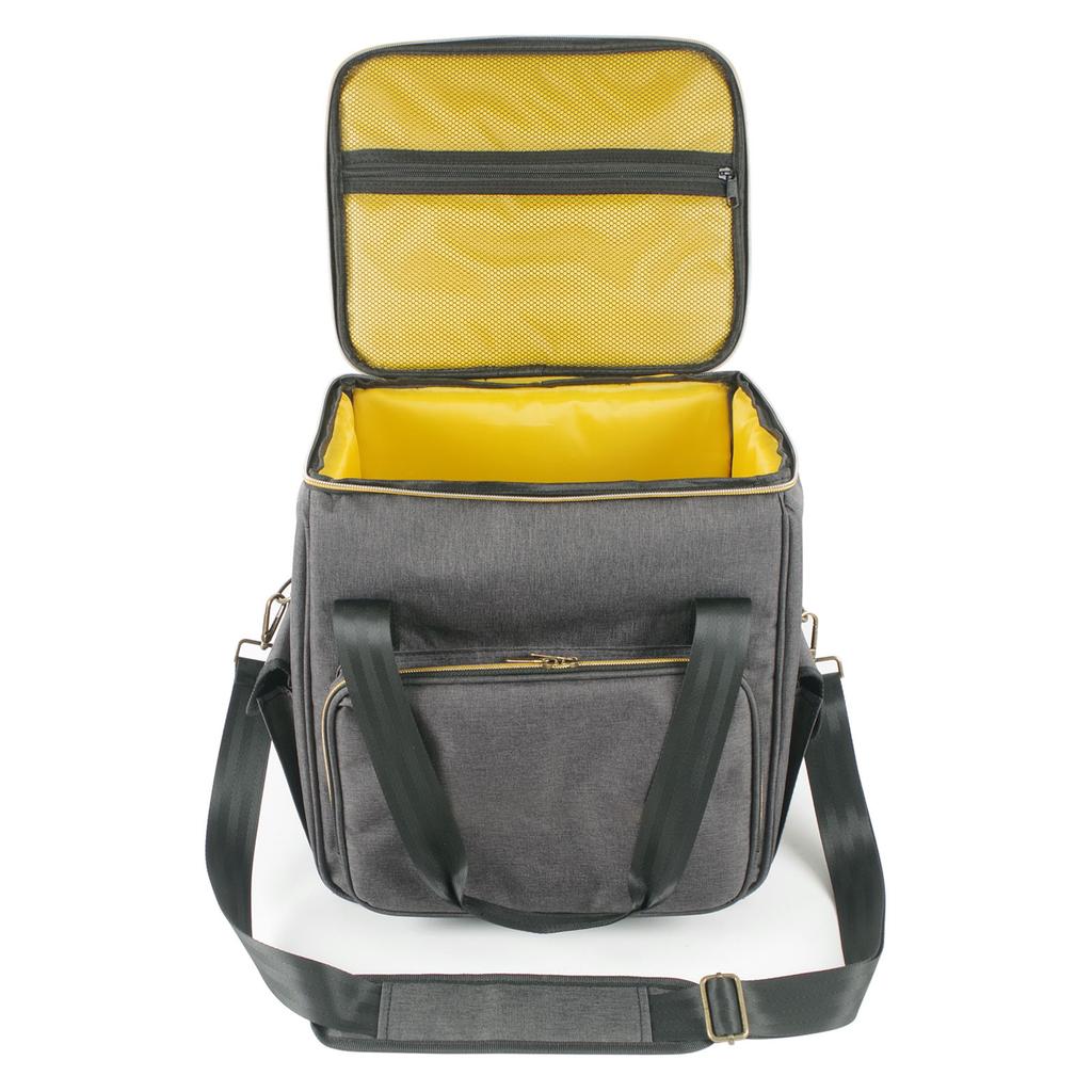 Record Holder Box Large Capacity CDs Bag Albums Storage Carrying Bag Travel Organizer Bag With Dividers Easy to Carry