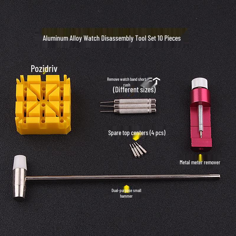 Universal Watch Band Remover & Repair Tool for Metal and Leather Straps