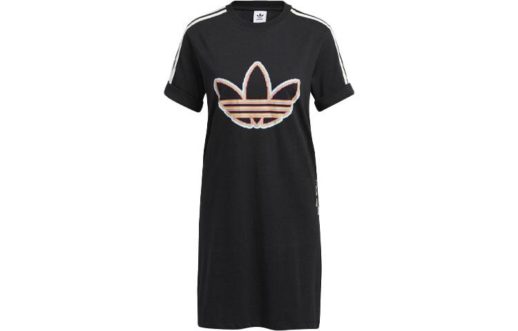 

Adidas Originals Short Sleeved Dress Women s Black H43973 34