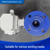 High-Temp High-Pressure Stainless Steel Two-Way Electric Ball Valve with Remote Switch and Large Flow