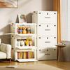Clothes Storage Box Household Finishing Living Room Bedroom Toys Snack Storage Box Large Capacity Folding Sundries Storage Box