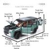 1:24 BYD Looking At Up U8 Model SUV Car Toys Alloy Diecast Pull Back 6 Doors Opened Sound Light Off-road Vehicle For Boys Gifts
