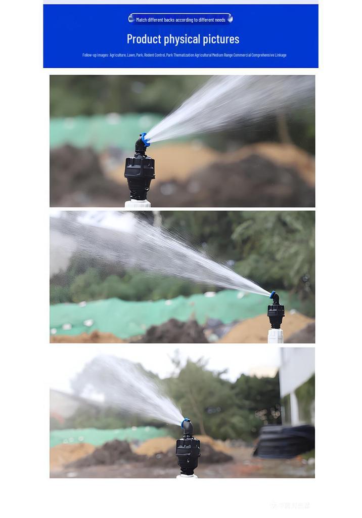 Automatic Rotating Tripod Lawn Sprinkler for Garden Irrigation