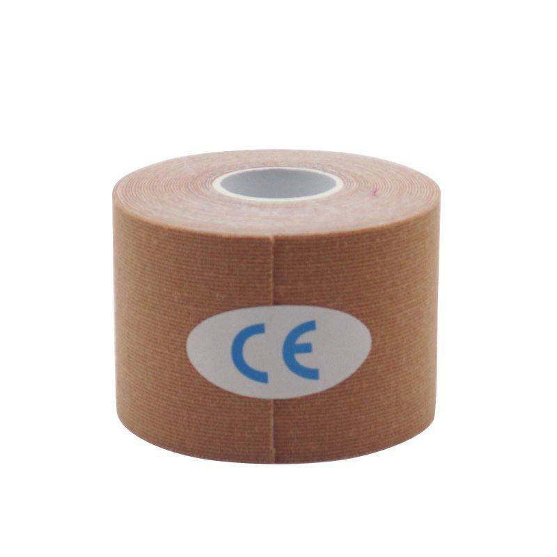 Pre-cut Elastic Muscle & Kinesiology Tape for Lifting, Sports, and Fitness - Includes Knee Pads for Basketball