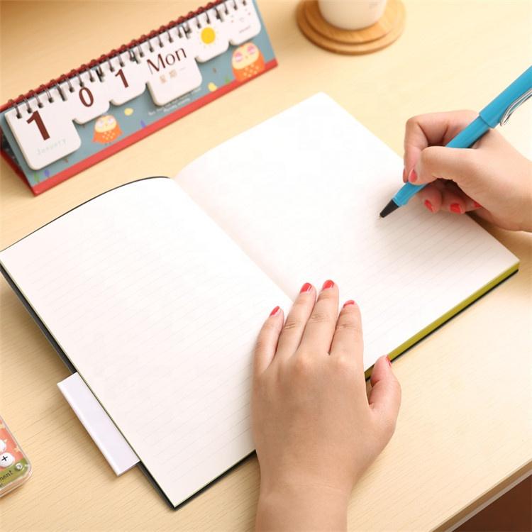 LABON Diary Journal Custom Size A4 A5 Soft Cover Color Edge Paper Notebook