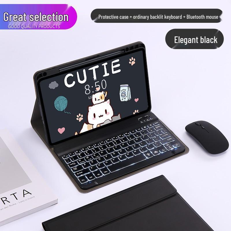 Xiaomi Pad 8/8 Pro 11.2-inch Bluetooth Keyboard & Leather Case with Pen Slot (2025)