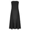 Damen Sommerkleid Lässig Locker Lang Strandurlaubskleider Jeanskleid Für Damen
