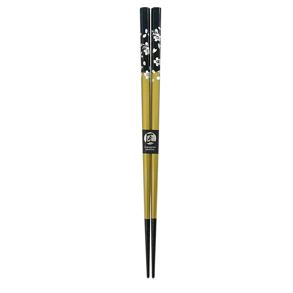 Chopsticks Silver Cherry Blossom Comes with a Designer Paulownia Wood Box and Dishwasher Perfect for an 80th Birthday A Great Gift for and Birthday