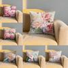 Pink Peony Flowers Cushion Cover Soft Reversible  Durable Pillow Cover  MultiScene Use for Home  Car Daily Comfort