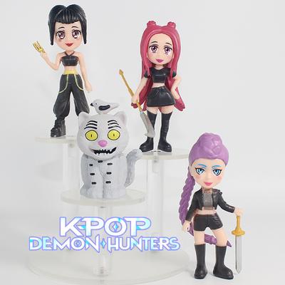 Kpop Cacciatori di Demoni Figura Anime Giocattoli Carino PVC Giunti Mobili Action Figure Modello Bambole Decorazione Compleanno Bambini Giocattolo Regali