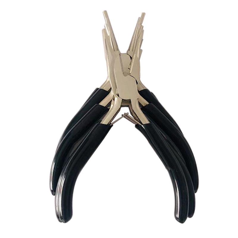 Mini DIY Needle-Nose & Round-Nose Pliers Set for Jewelry & Wire Wrapping - Multi-Shape Pliers Included