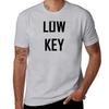 Low Key T-Shirt kundenspezifische Sommerkleidung erhaben Jungen Tierprint Herren Baumwoll-T-Shirt