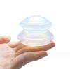 Silicone Cupping Therapy Set: Transparent Moisture-Absorbent Cups for Home Massage & Gua Sha