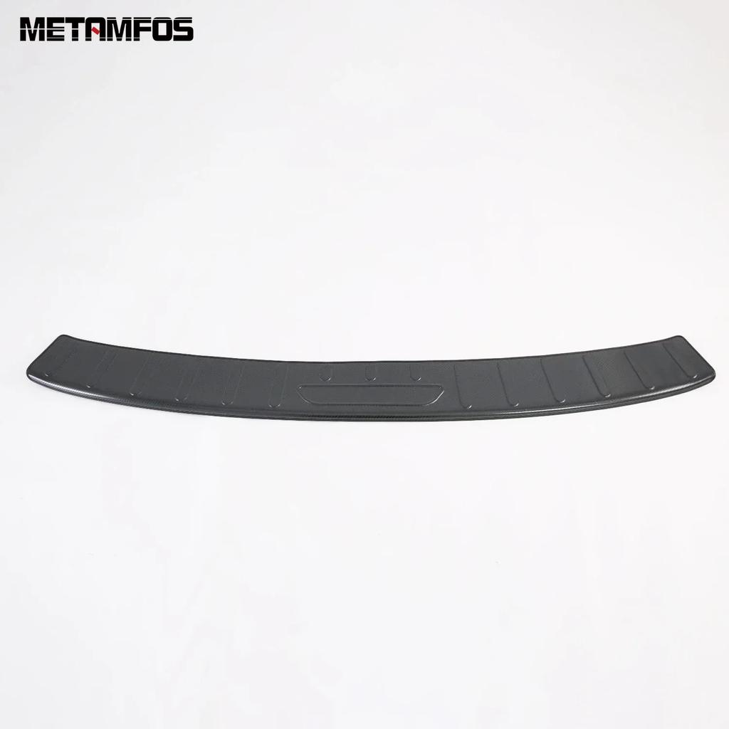 Rear Trunk Bumper Foot Plate Door Sill Scuff Guard Plate For Mazda 3 M3 Axela Sedan -   2024 2025 Accessories