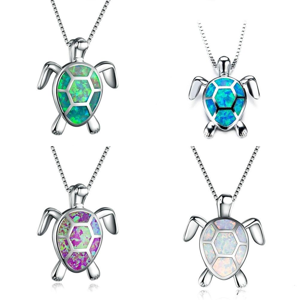 Women Animal Necklace Charm Cute Sweater Necklace Turtle Pendant Necklace Ornament for Women Girls