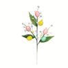 Artificial Easter Bunny Bouquet,Plastic Egg Branches with Colored Berries,Home Decor,Living Room Tabletop Floral Arrangement