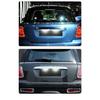 For Mini Cooper R56 R57 R58 R59 R50 R52 R53 LED License Plate Light 2PCS White Car Number Lamp Error Free OEM#:51132756227