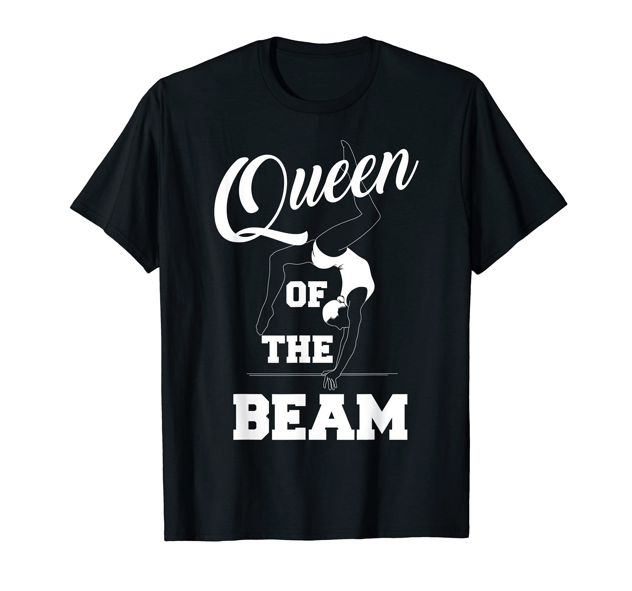

Футболка в подарок гимнастке-болельщице Queen Of The Beam Cool