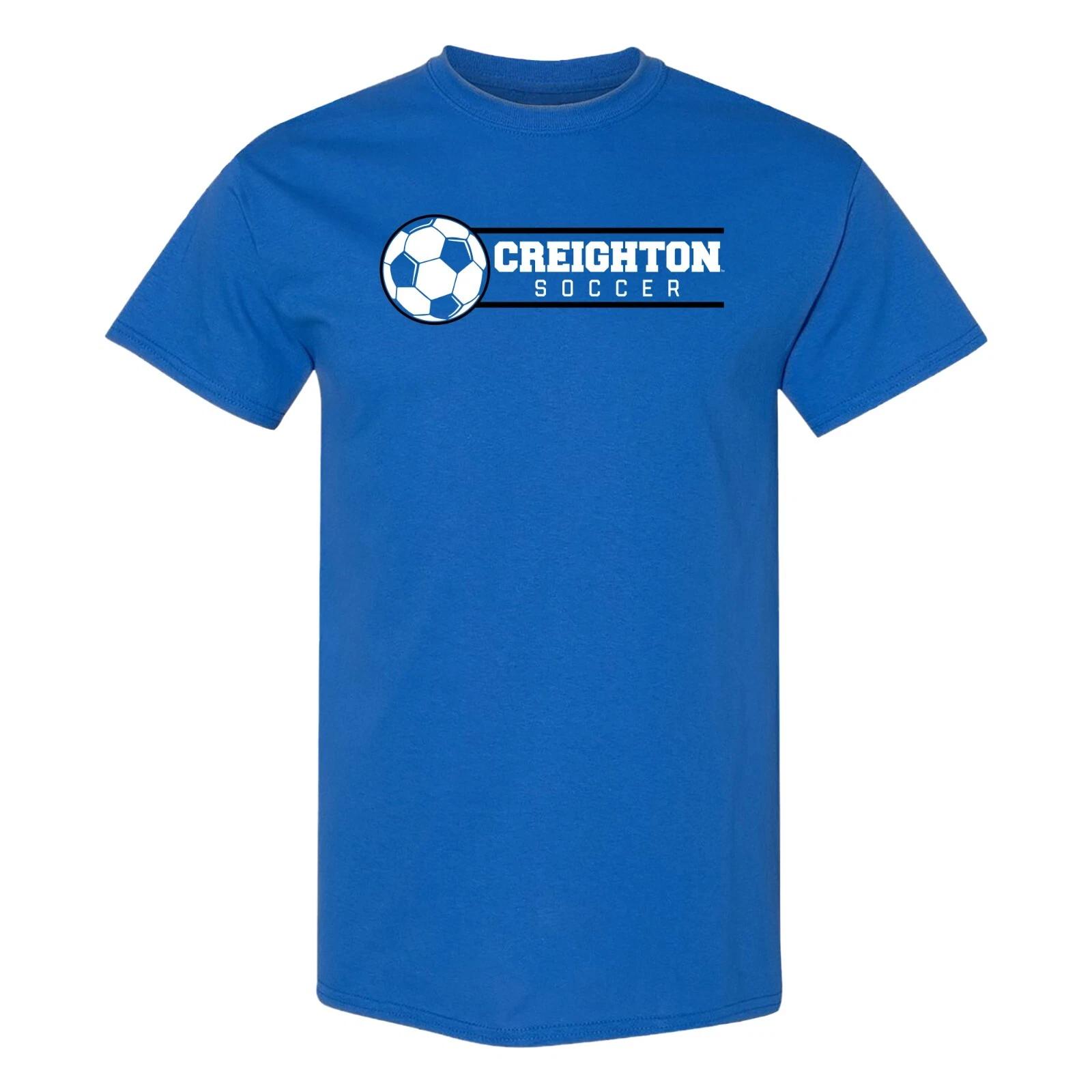 Creighton Bluejays Soccer Spotlight T-Shirt - Royal 4XL