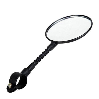 Bike Rearview Mirror Mountain Bicycle Handlebar Wide Angle Wear-resistant Rear Back View Mirror Improving Riding Safety