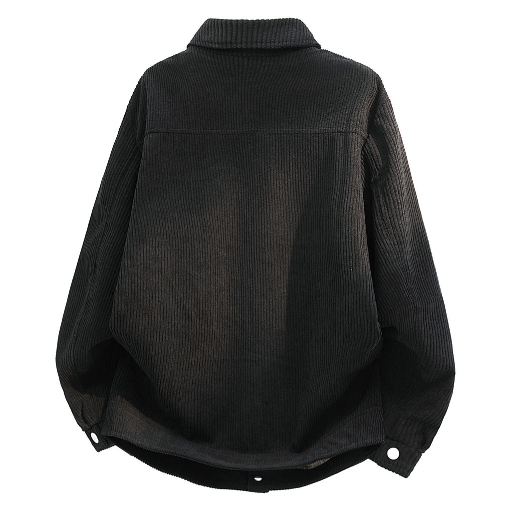 Casual Jackets Outdoor Workwear Lapel Jackets Men's Lapel Corduroy Jacket Tops