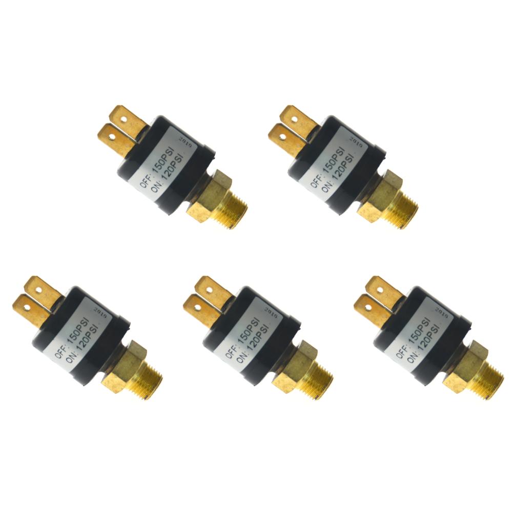 

- 120-150 PSI Luftdruckregelventil für Horn Kompressor Tank 12V