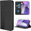 Case - Xiaomi - Redmi Note 13 Pro+ 5G - PU Leather - Tempered Glass - Black