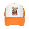 Awesome Samurai Demon Gold Cap Fashion Mesh Baseball Caps Adjustable Hat Hip Hop Summer Unisex Baseball Hats Polychromatic