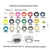 Occhielli e Rivetti Metallici Colorati per Abbigliamento e Accessori