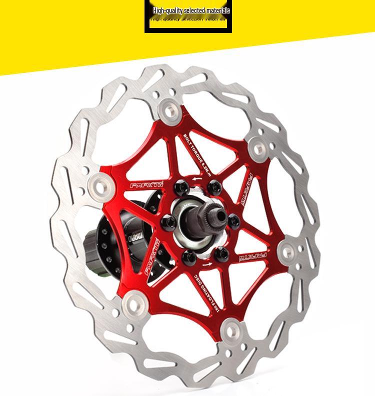 Plaquettes de Frein Flottantes pour Disque de VTT et Vélo Électrique - Rotor 160/180mm Équipement de Cyclisme