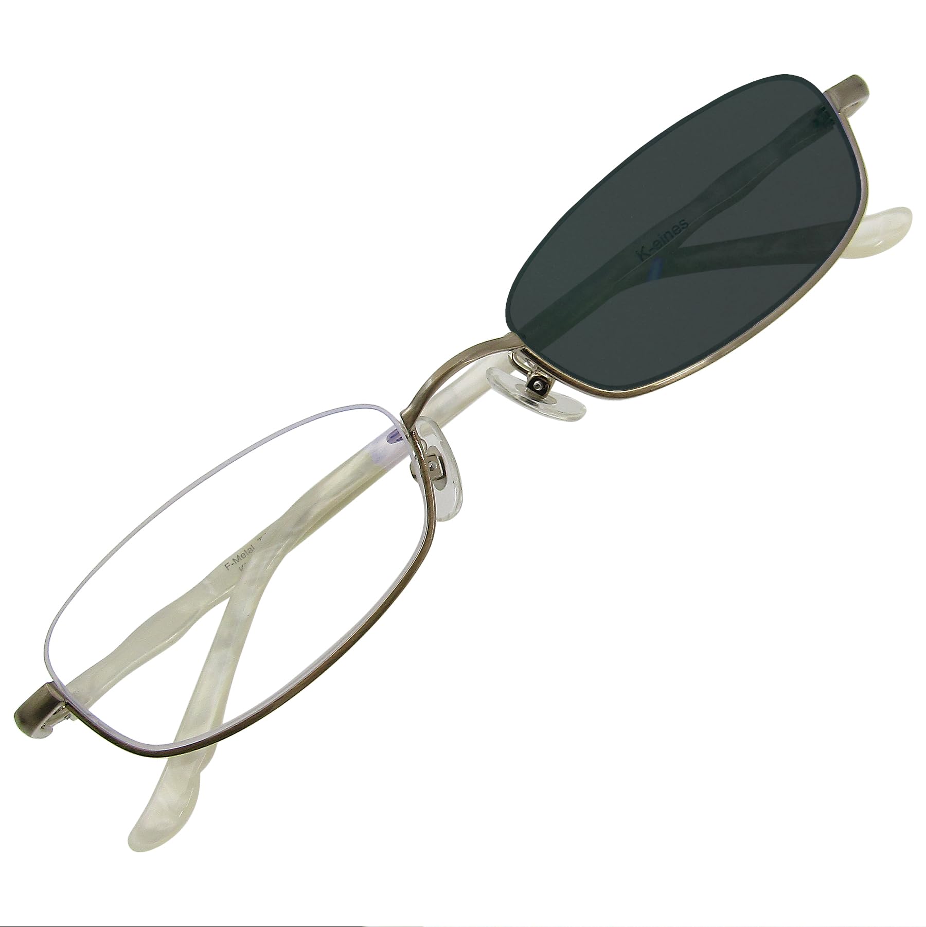 

Visible light photochromic sunglasses that change color even in the stylish UV and blue light 42003 light photochromic champagne [k-eines] car, oval,