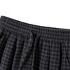 Tachi Women's Retro Plaid Elastic Waist Wide-Leg Pants