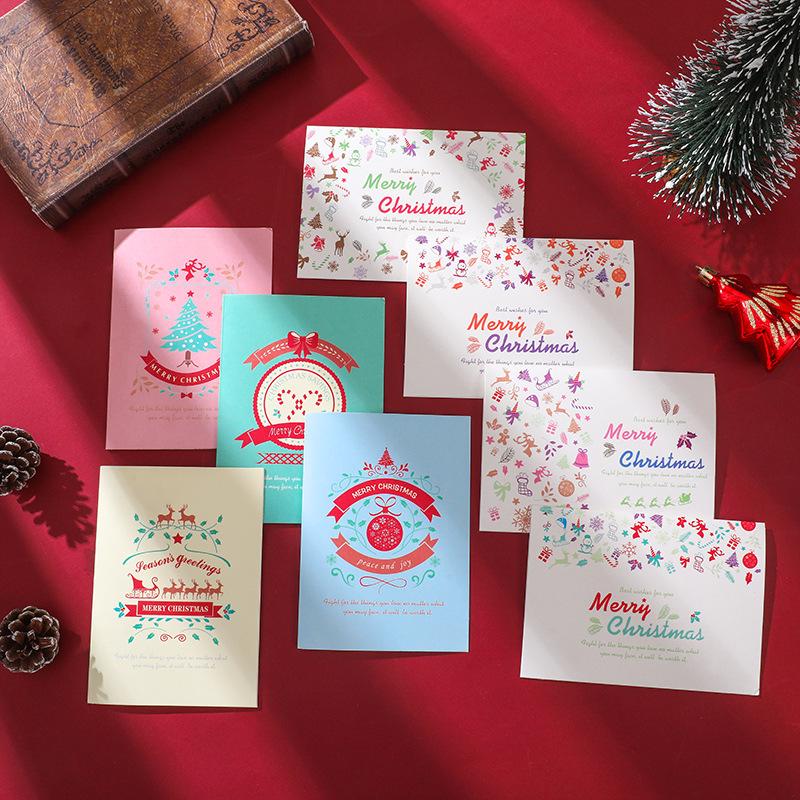 Hand-Painted Christmas Eve Gift & Blessing Card