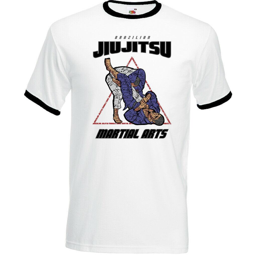 26 Mens Brazilian Jiu Jitsu Word Cloud T-Shirt MMA Mixed Martial Arts BJJ Top UFC Unisex T-Shirt
