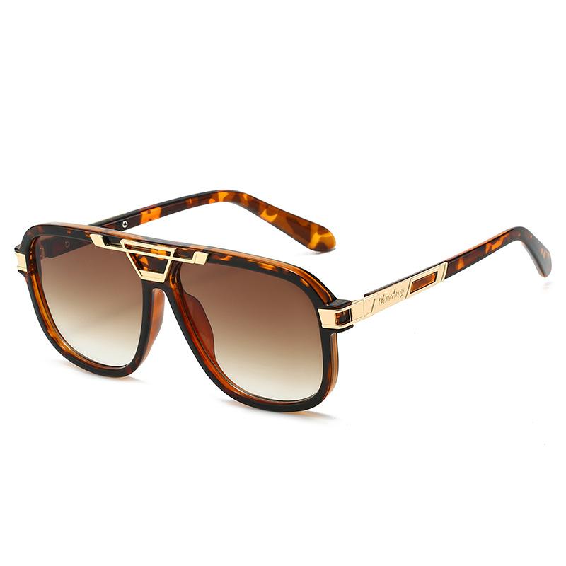 Nieuwe Stijl Gepersonaliseerde Dubbele Brug Zonnebril Modieuze Dames Zonnebril Dames Ultraviolette Zonnebril M6215