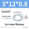 Oversized Thickened Galvanized Iron Flat Washer M2M3456810-M6