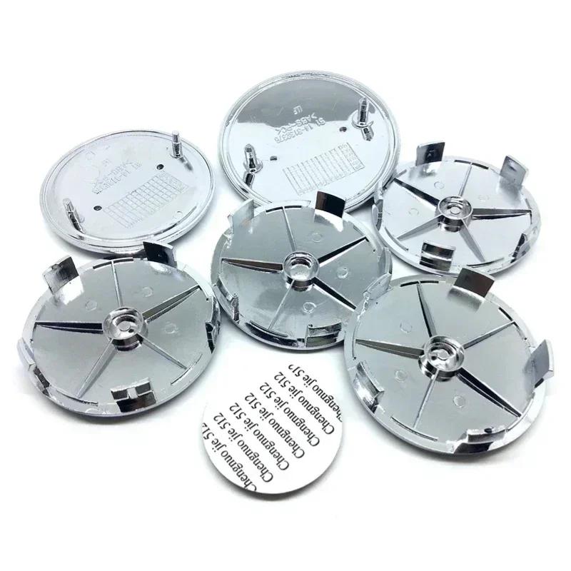 YAMHS1 For BMW New 2025 7pcs Car Front Emblem Rear Badge Wheel Hub Cap Sticker for E46 E90 E60 F10 F11 F20 F30 F34 F01 G20 G21 G31 G38 