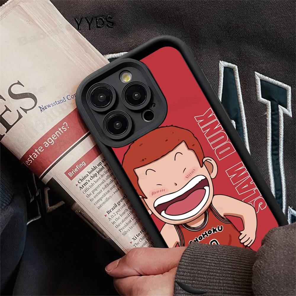 

Lovely Anime S-Slam D-Dunk Phone Case For IPhone 17 16 E 15 14 13 12 11 Pro Max Plus Back Cover iPhone 14pro max