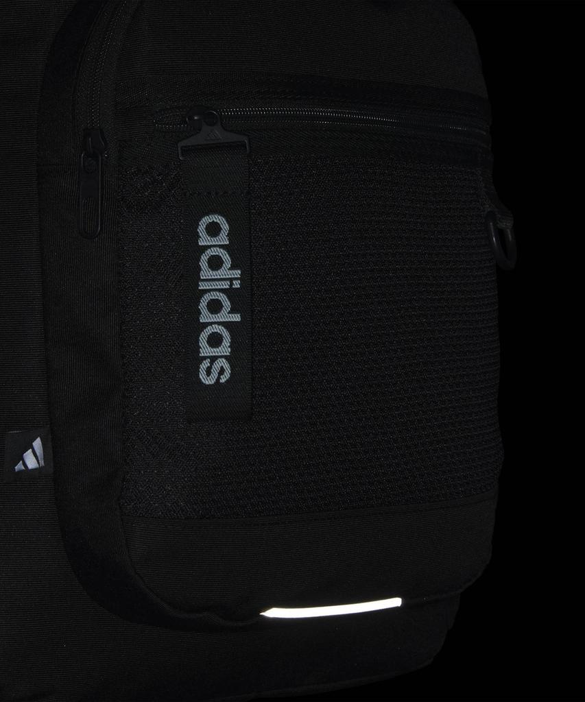 adidas Back To School Backpack Linear Logo - Black:Light Green / Ke7430