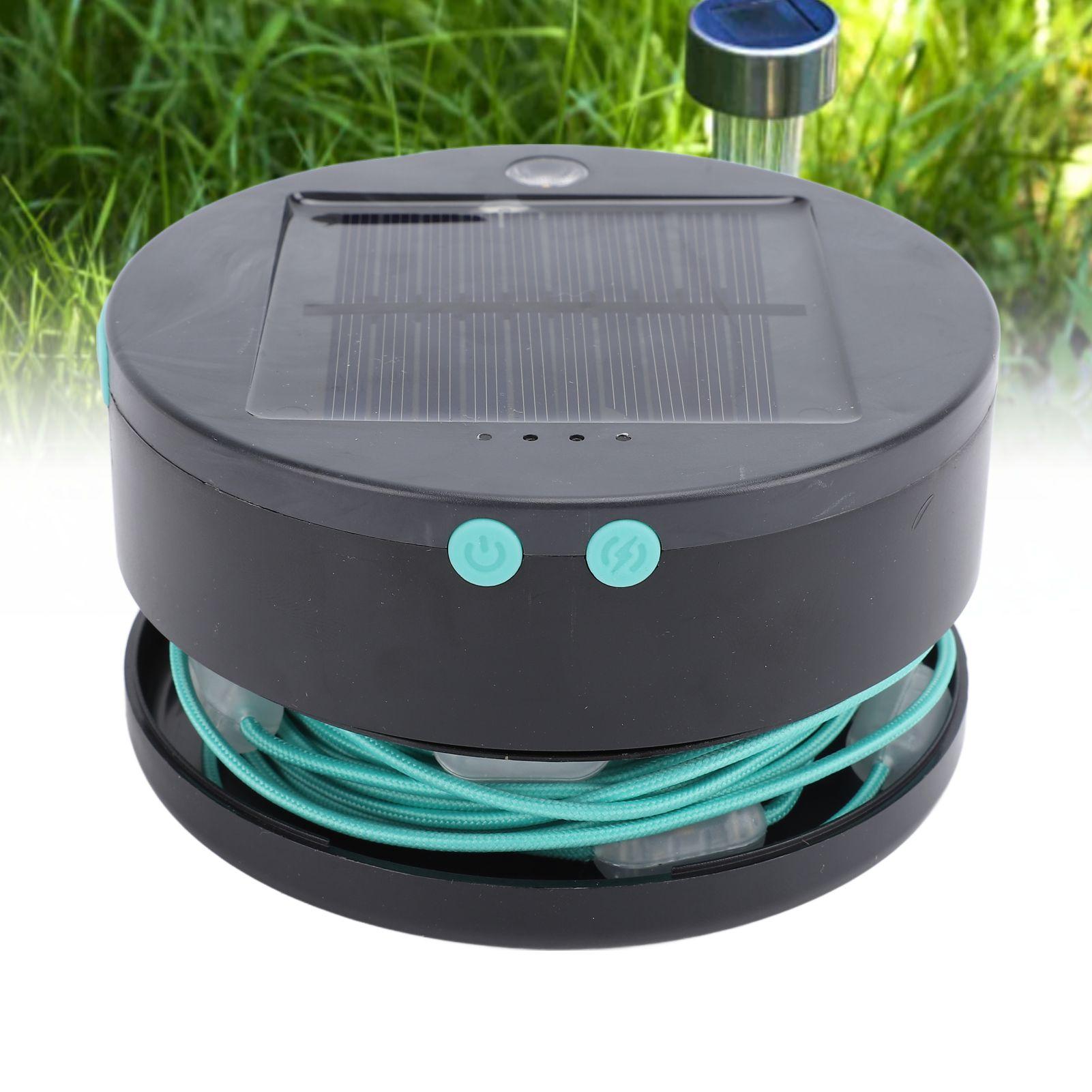 

Solar String Lights Solar Powered USB Rechargeable Camping LED Lamp Water Resistant for Indoor Outdoor Decorating Patio