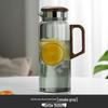 Wutuo Glass Water Pitcher with Wooden Handle