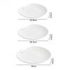 Irregular Ceramic Shallow Plate Creative Breakfast Plate Dessert Plate Cooking Plates Molecular Cuisine Specialty Tableware