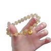 Golden Rutilated Quartz Retro Citrine Bracelet - Women's Xiaohongshu Inspired