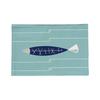 Linen Placemat Table Mat Fish Print Nordic Pads For Kitchen Dining Table Disc Pads Bowl Coasters Home Decor 44x28cm 2/4/6pcs