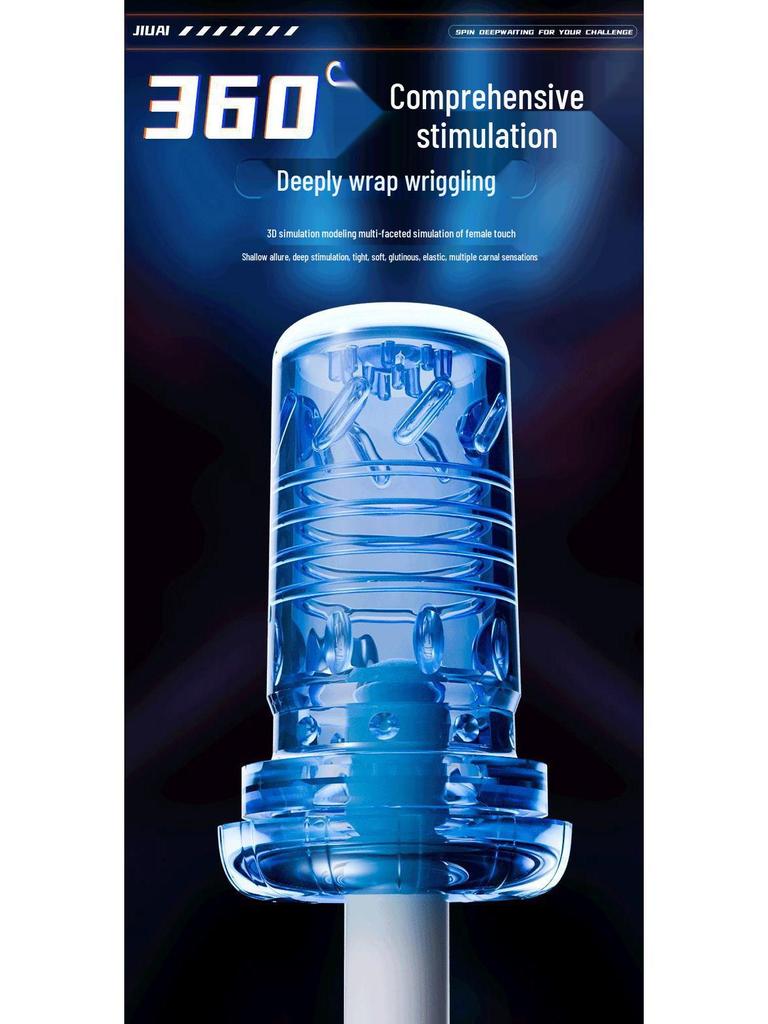 Jiuai Pánský elektrický automatický masturbační pohárek