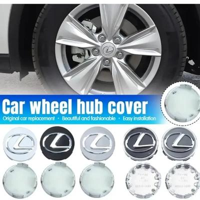 4Pcs 62MM Car Styling Wheel Center Cap Hub Replaced Covers For ES300 RX330 RX300 GS300 IS250 IS200 CT200h IS300 NX RX LX