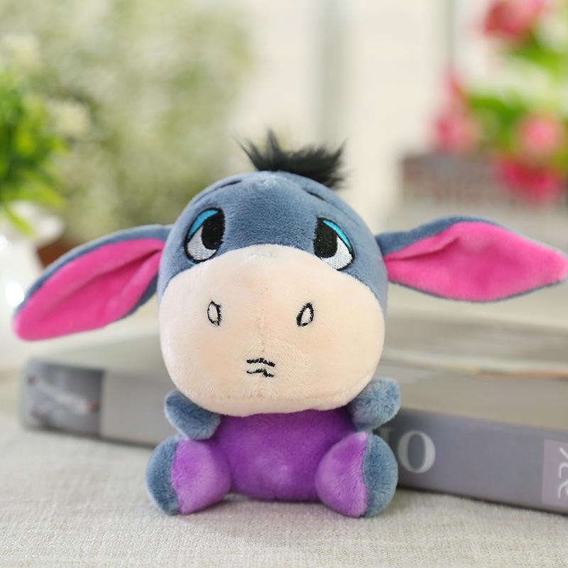 12-20Cm Winnie The Pooh Bear Tiger Pig Anime Cute Cartoon Plush Dolls Toys Keychain Pendant Room Decoration Kids Birthday Gift