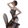 Sexy  y underwear female y temptation open gear free stockings suspender one-piece net